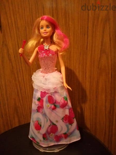 Barbie SWEETVILLE PRINCESS Melody+Sparkle Dreamtopia mechan great doll 0