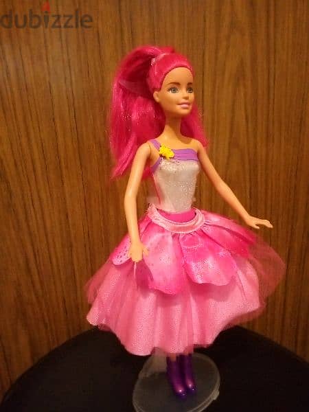 DREAMTOPIA RAINBOW COVE LIGHT UP PRINCESS Barbie doll+Magic Wind Voice 5