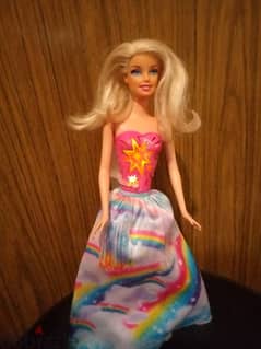 Barbie FASHION FAIRYTALE SINGER MECHANO as new doll +body light=18$