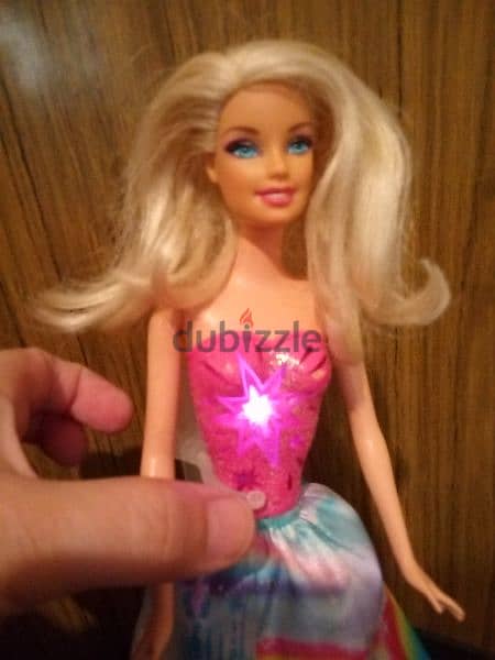 Barbie FASHION FAIRYTALE SINGER MECHANO as new doll +body light=18$ 4