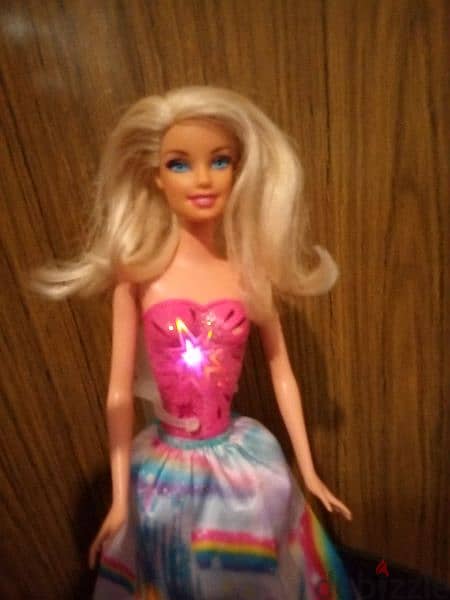 Barbie FASHION FAIRYTALE SINGER MECHANO as new doll +body light=18$ 1