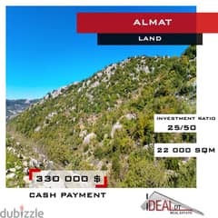 Land for sale in Almat jbeil 22000 SQM REF#CD1073