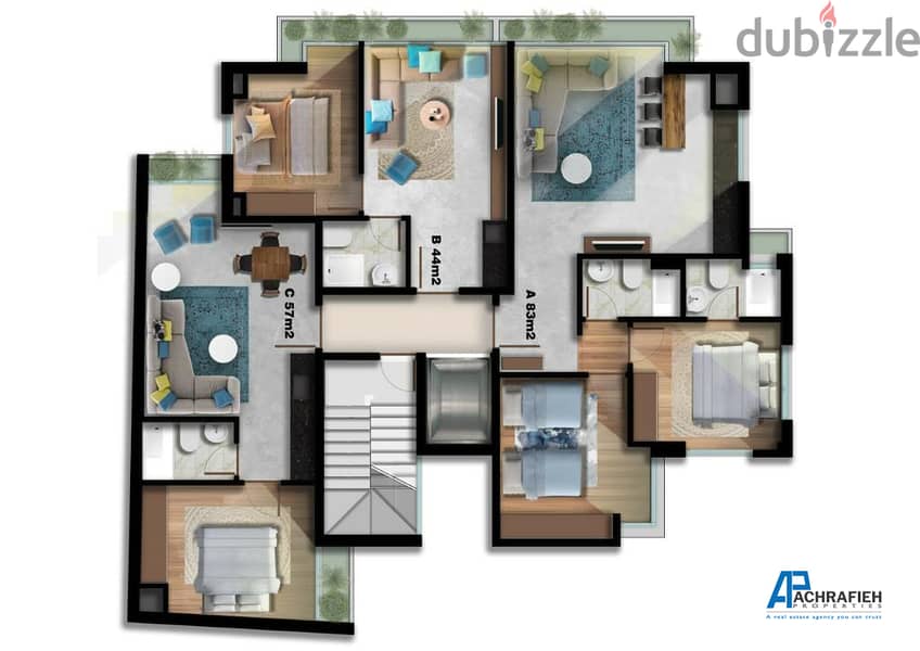 2 Years Payment Plan - Achrafieh - Apartment For Sale 2