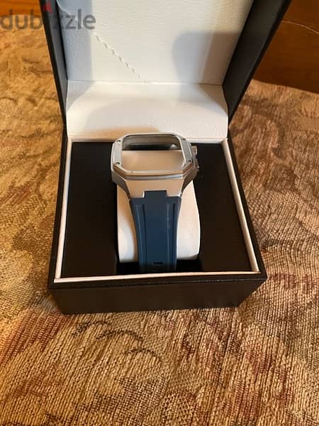 Luxury Apple Watch Band And Stainless Steel Case - 44mm/45mm 1