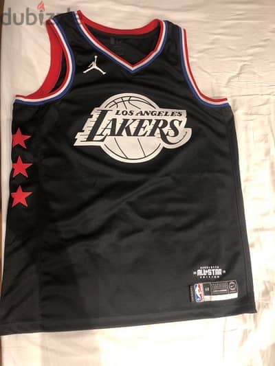 all star lebron 2019 jersey size large original piece