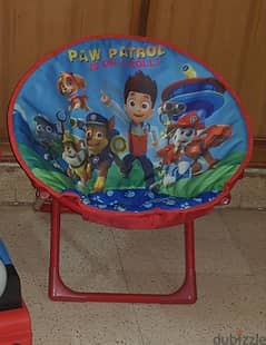 paw patrol kids chair 0