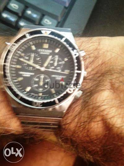 Extremely rare CITIZEN 3530 ( first analogue quartz chronographer )