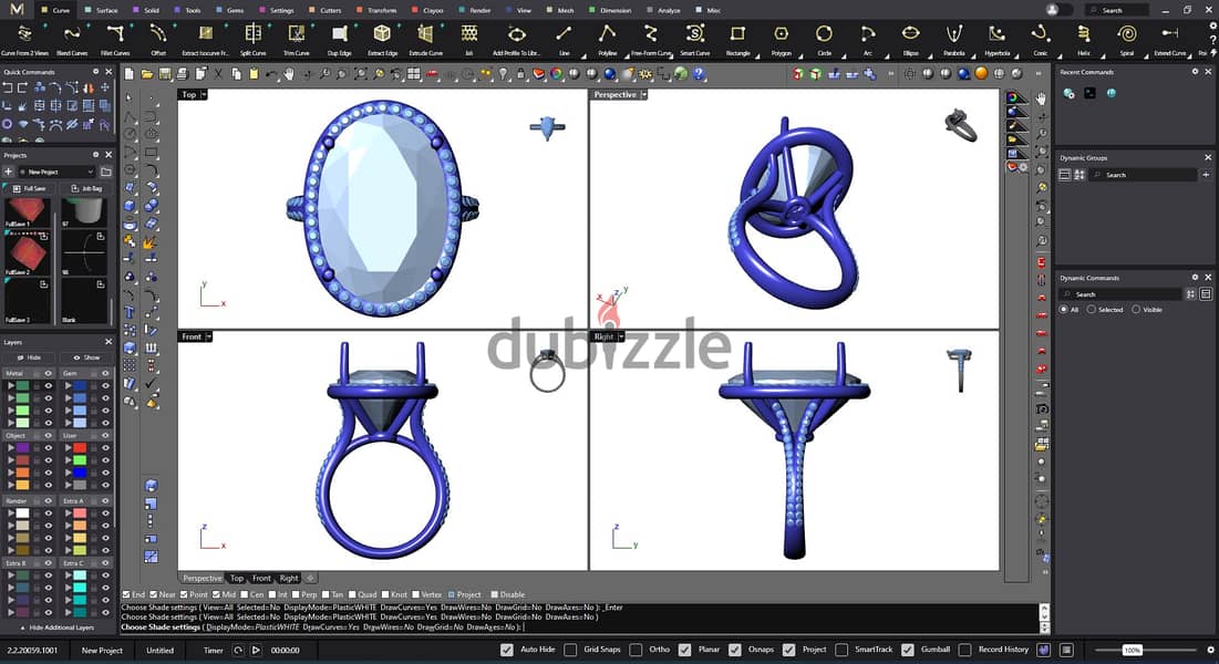 Jewelry Design 3D Modeling Online Live Lesson Courses . 5