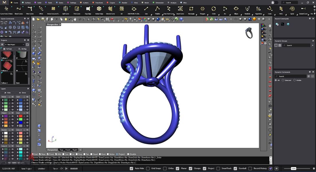 Jewelry Design 3D Modeling Online Live Lesson Courses . 6