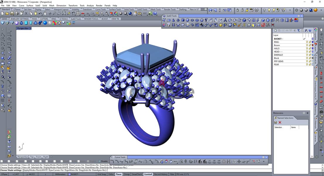 Jewelry Design 3D Modeling Online Live Lesson Courses . 8