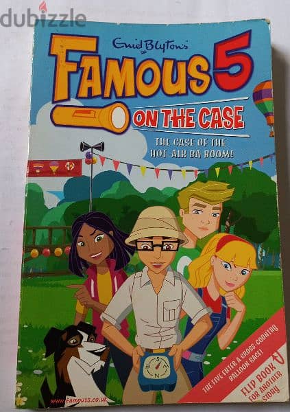 2 Stories in 1 book: Famous 5 on the Case by Enid Blyton 1