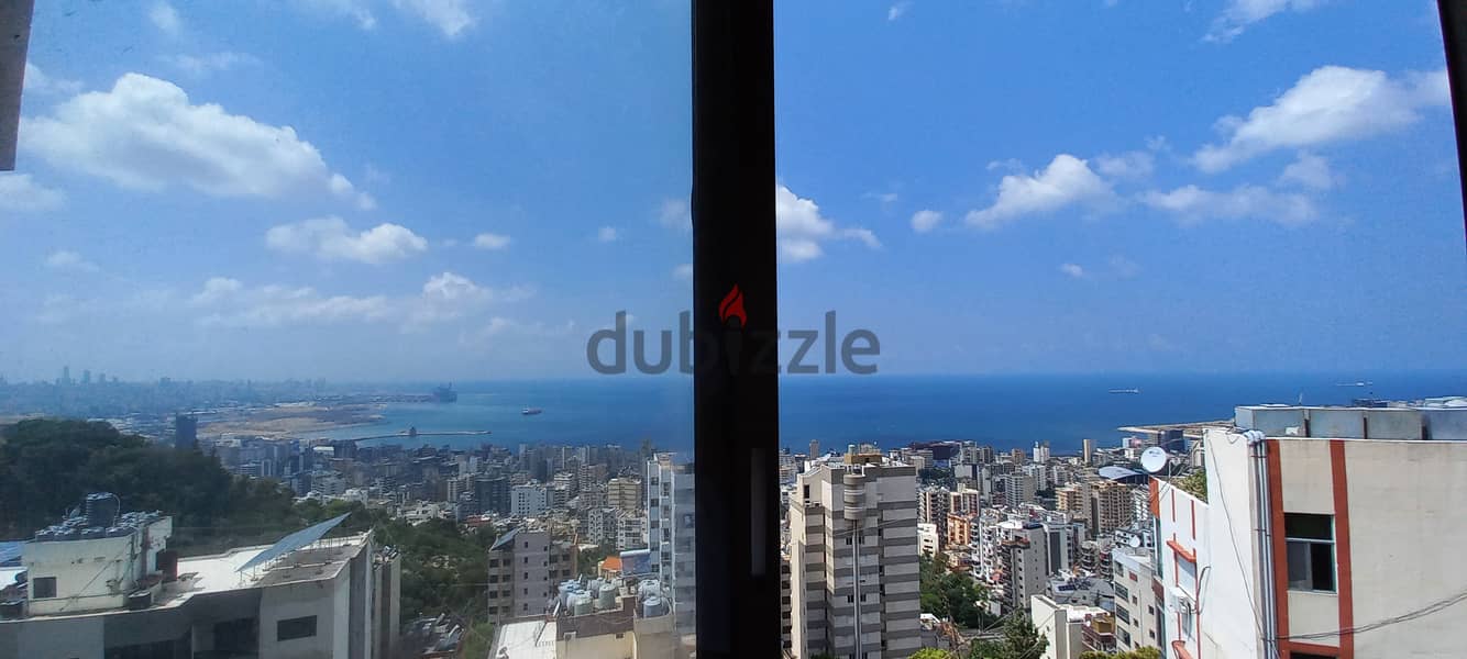 Unique View apartment in Jal El dib for saleشقة بإطلالة فريدة 7