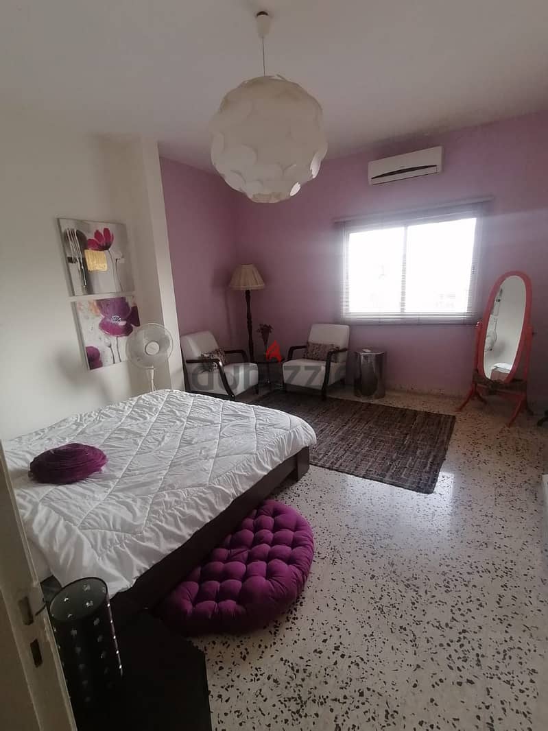 Achrafieh fully furnished 120 sqm roof 24 hours electricity. Ref# 2476 8