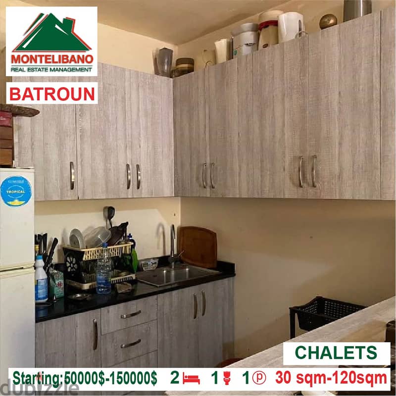 Starting:50000$-150000$ Cash Payment!! Chalets for sale in Batroun!! 3