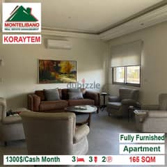 1300$/Cash Month!! Apartment for rent in Koraytem!!
