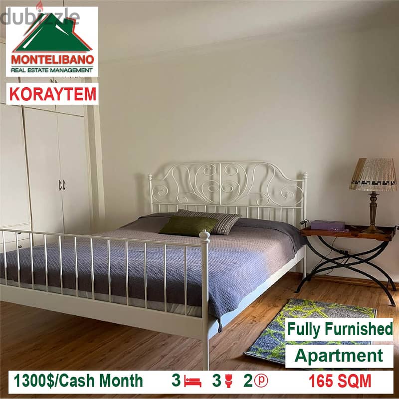 1300$/Cash Month!! Apartment for rent in Koraytem!! 2