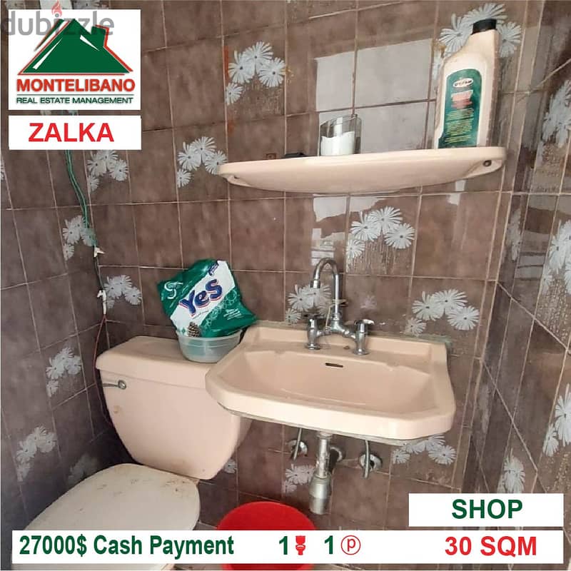 27000$ Cash Payment!! Shop for sale in Zalka!! 1