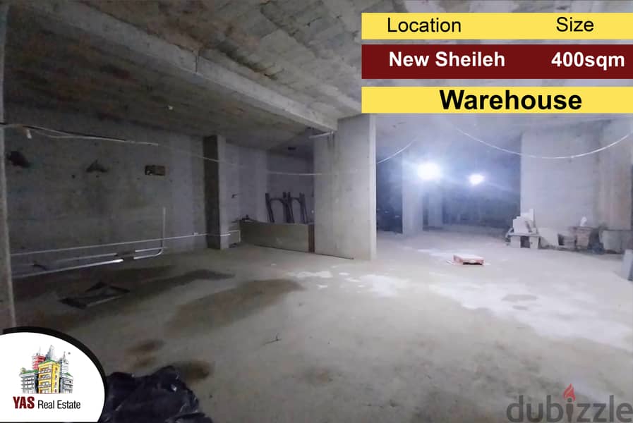 New Sheileh 400m2 | Warehouse | Great Investment |IV 0