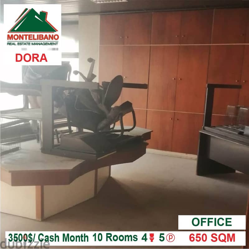 3500$/Cash Month!! Office for rent in Dora!! 1