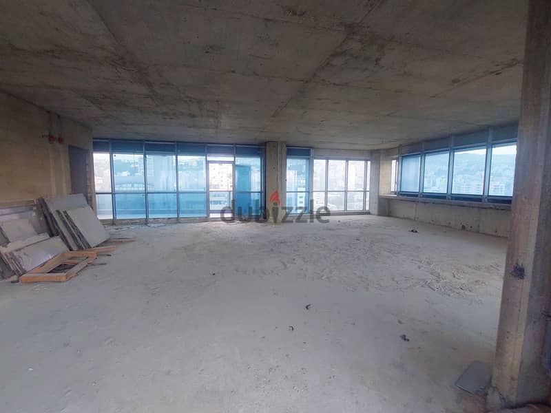 180 SQM Office in Dbayeh, Metn with Breathtaking Sea View 1