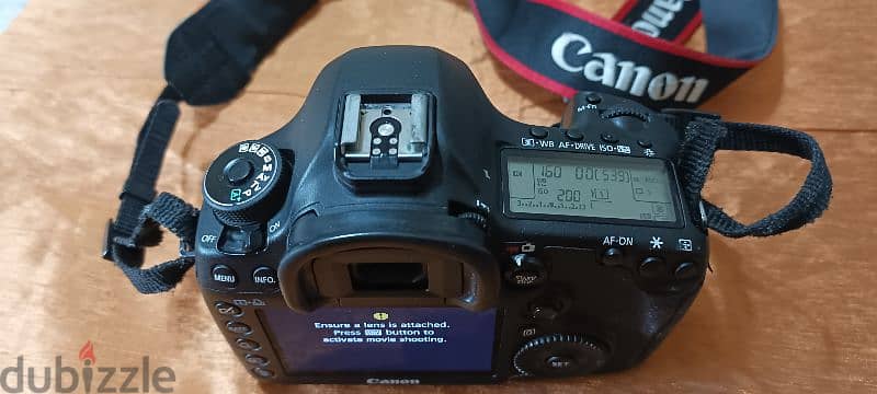 canon 5d mark 3 body only+ charger+ battery 2
