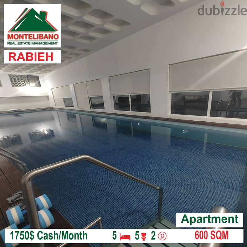 Apartment for rent in RABIEH!!! 5