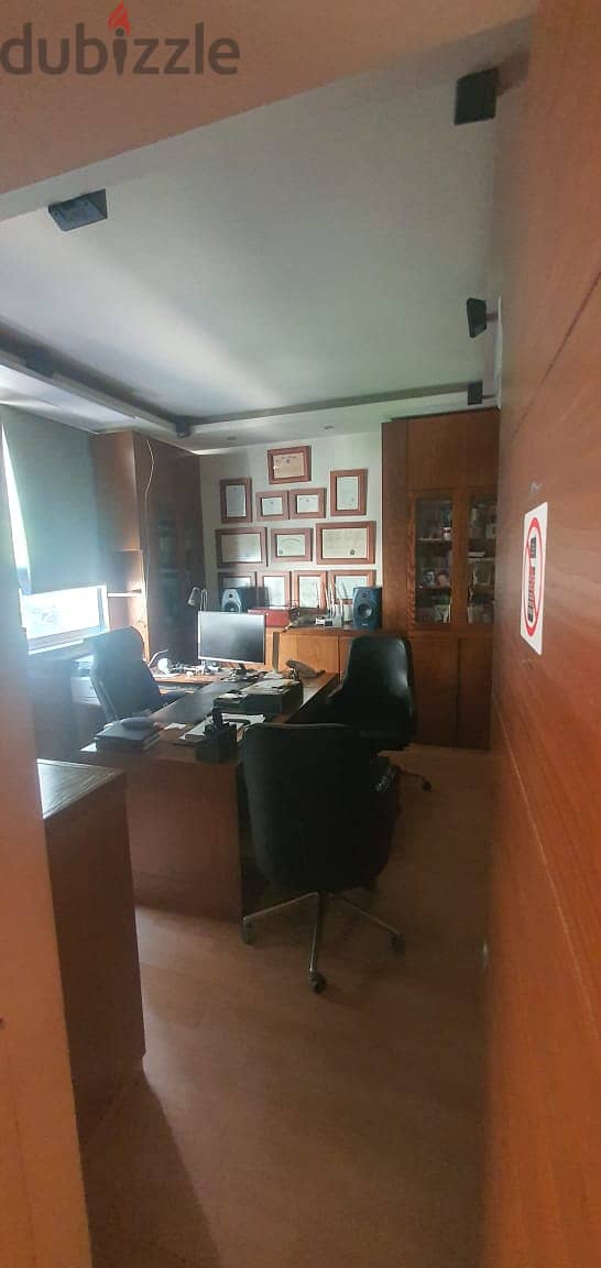 L13781-49 SQM Furnished Office for Rent In Hamra, Ras Beirut 2