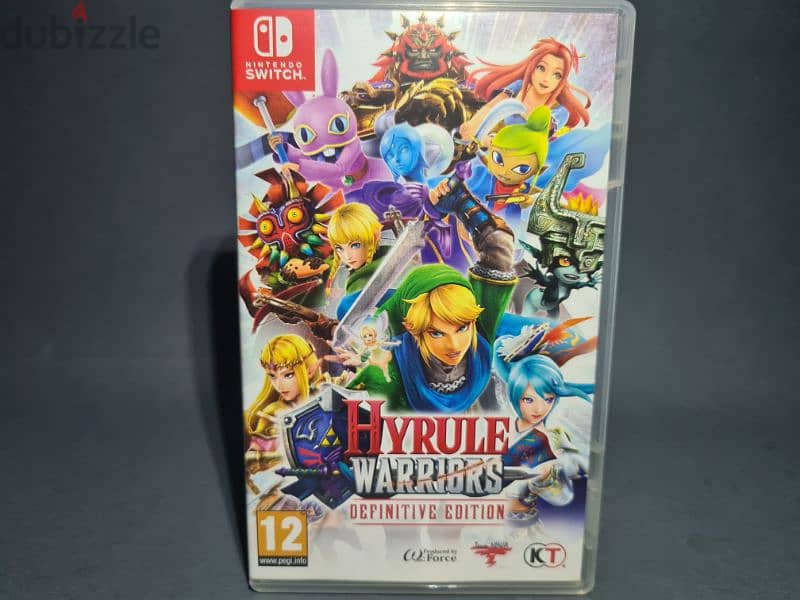  Hyrule Warriors: Definitive Edition (Nintendo Switch) : Video  Games