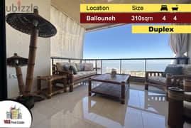 Ballouneh 310m2 | Duplex | Super Luxurious | Panoramic View | Catch | 0
