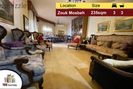 Zouk Mosbeh 235m2 | Classic | Well maintained | TR 0