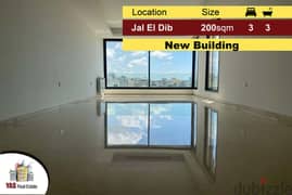 Jal El Dib 200m2 | New Building | Luxurious | Decorated | Sea View |