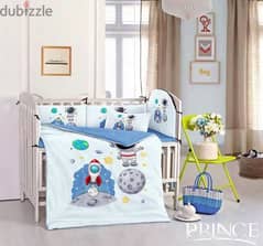 Prince Bed set cover 7 pieces (Navy blue)