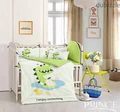 Prince Bed set cover 7 pieces (Light green) 0