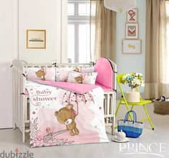 Prince Bed set cover 7 pieces (Pink) 0