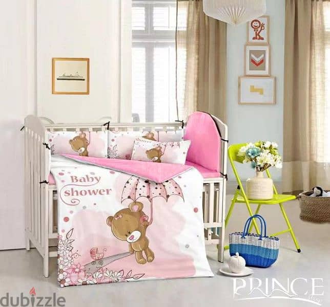Prince Bed set cover 7 pieces (Pink) 0