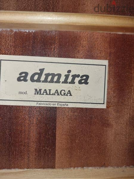 Admira Malaga Spanish Classical Guitar غيتار ادميرا إسباني للبيع 4