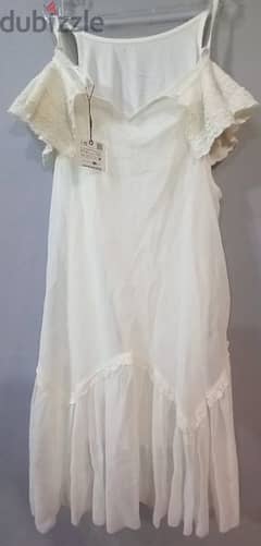 Zara white dress for sale 0