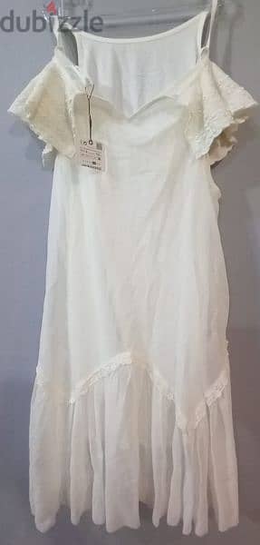 Zara white dress for sale