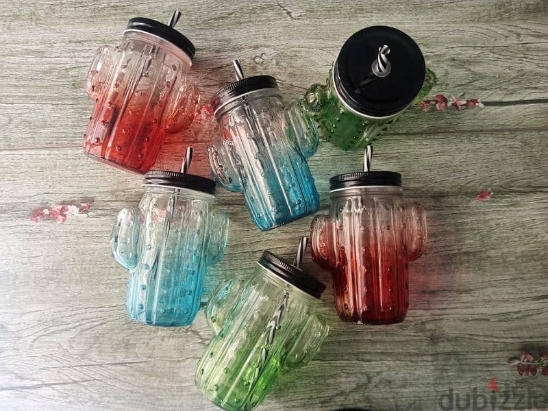 beautiful cocktail glass jugs with straw 7