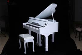 Piano Digital Grand White colour Hamer keys 256 voices