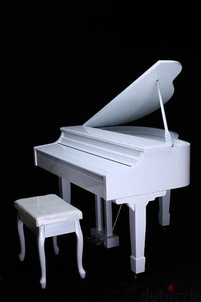 Piano Digital Grand White colour Hamer keys 256 voices 1