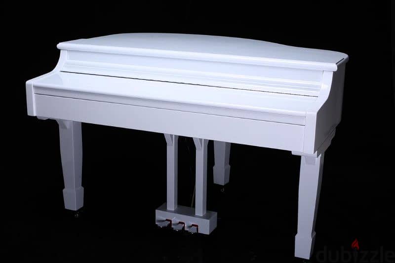 Piano Digital Grand White colour Hamer keys 256 voices 2