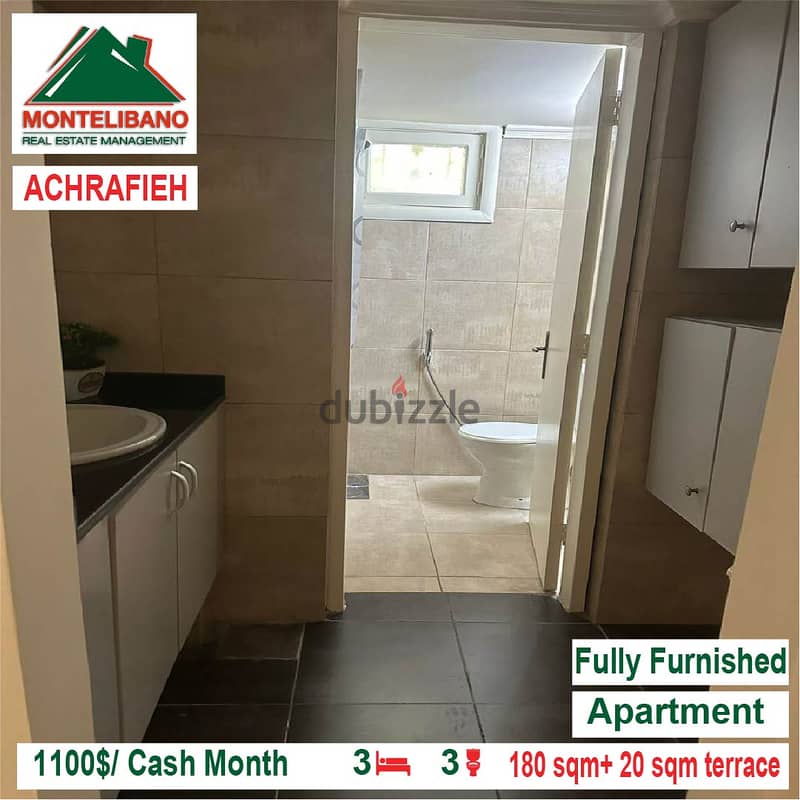 1100$/Cash Month!! Apartment for rent in Achrafieh!! 3