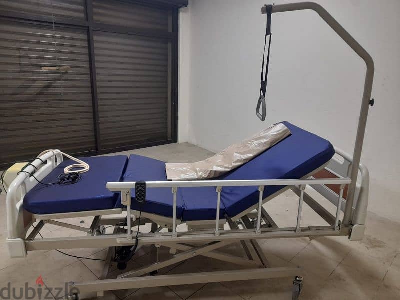 3 function electric medical bed for rent or sale 1
