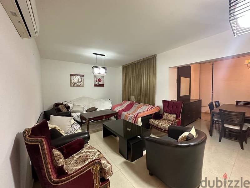 120Sqm |Fully Furnished Apartment For Rent In Jal El Dib With Sea View 2