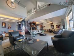 Decorated Lux 300 m2 duplex apartment+ sea view for sale in Sahel Alma 0