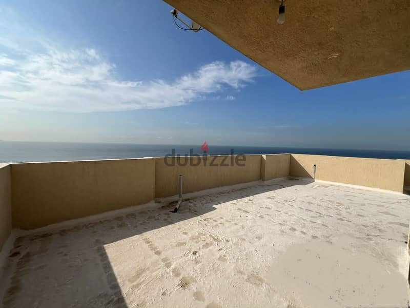 (C. S)130m2 apartment+terrace+mountain/sea view for sale in Kfaryassein 2
