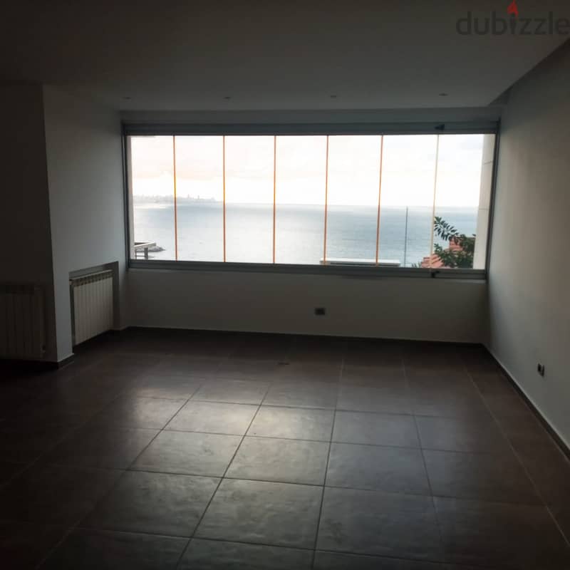 A 250 m2 apartment having an open sea view for sale in Dbaye 4