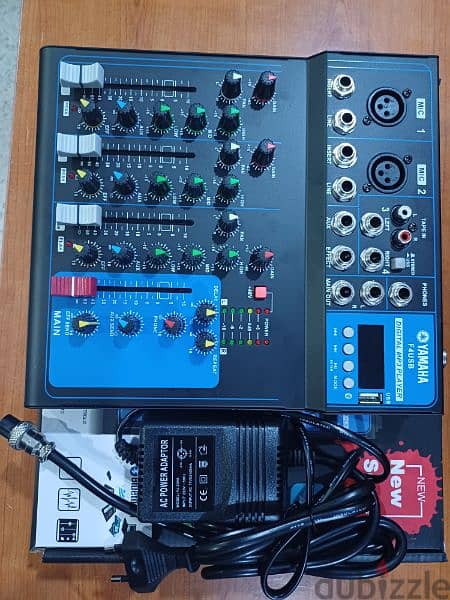 mixer 4ch with usb bluetooth 2