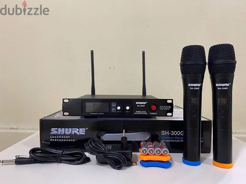 shure 2 mic wireless new in box 1